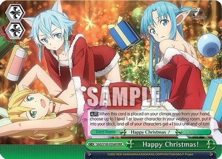 Happy Christmas! (RRR) - SAO/S100-E056R - Triple Rare available at 401 Games Canada