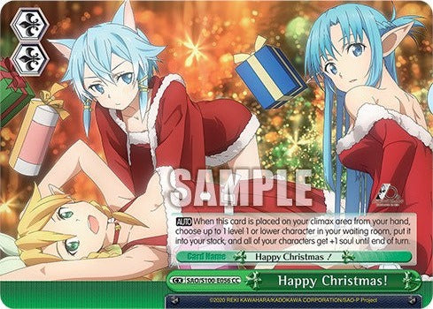 Happy Christmas! - SAO/S100-E056 - Climax Common available at 401 Games Canada