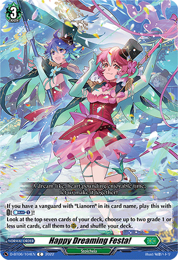 Happy Dreaming Festa! - D-BT06/104 - Common available at 401 Games Canada