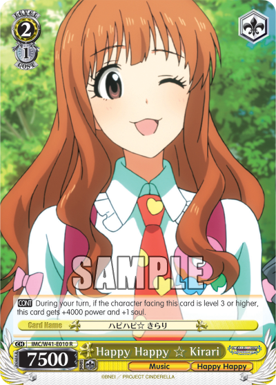 Happy-Happy Kirari - IMC/W41-E010 - Rare available at 401 Games Canada