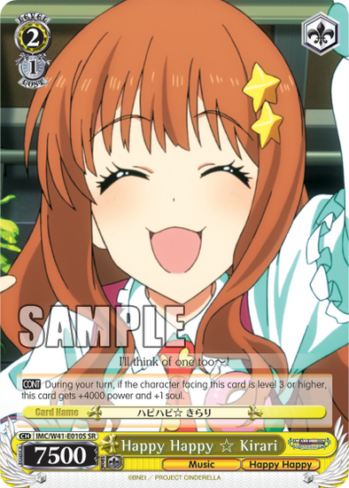 Happy-Happy Kirari - IMC/W41-E010S - Super Rare available at 401 Games Canada