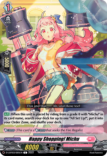 Happy Shopping! Michu - D-LBT03/085 - Common available at 401 Games Canada