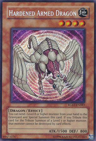 Hardened Armed Dragon - RGBT-EN083 - Secret Rare - Unlimited available at 401 Games Canada