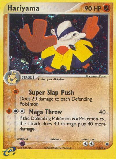 Hariyama - 8/109 - Holo Rare available at 401 Games Canada