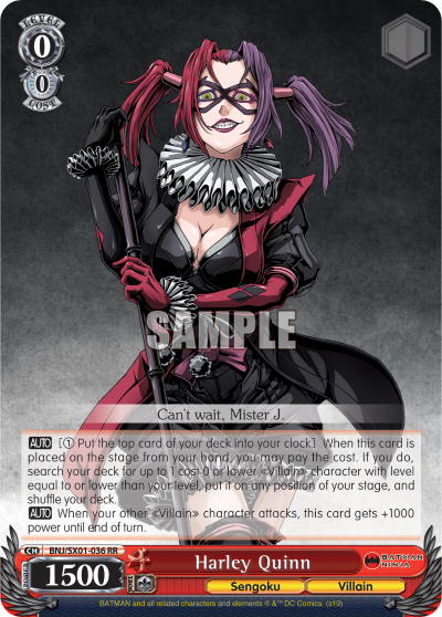 Harley Quinn - RR available at 401 Games Canada