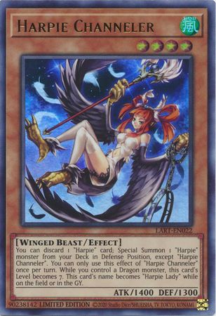 Harpie Channeler - LART-EN022 - Ultra Rare - Limited Edition available at 401 Games Canada