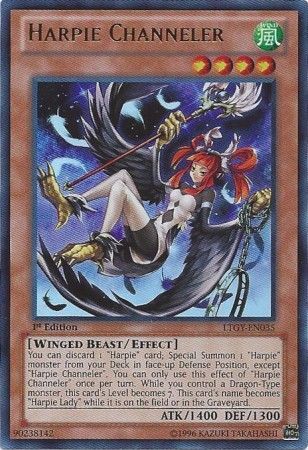 Harpie Channeler - LTGY-EN035 - Ultra Rare - 1st Edition available at 401 Games Canada