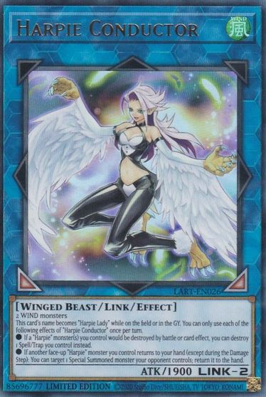 Harpie Conductor - LART-EN026 - Ultra Rare - Limited Edition available at 401 Games Canada