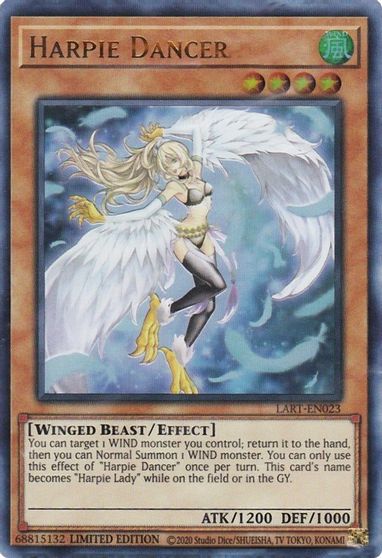 Harpie Dancer - LART-EN023 - Ultra Rare - Limited Edition available at 401 Games Canada