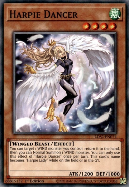 Harpie Dancer - LDS2-EN074 - Common - 1st Edition available at 401 Games Canada