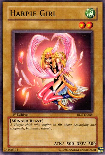 Harpie Girl - RDS-EN004 - Common - 1st Edition available at 401 Games Canada