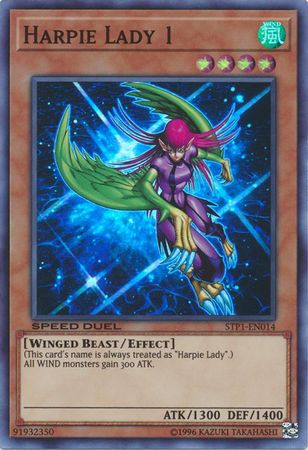 Harpie Lady 1 - STP1-EN014 - Super Rare available at 401 Games Canada