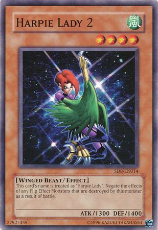 Harpie Lady 2 - SD8-EN014 - Common - Unlimited available at 401 Games Canada