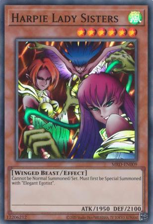 Harpie Lady Sisters - MRD-EN009 - Super Rare - Unlimited Worldwide available at 401 Games Canada