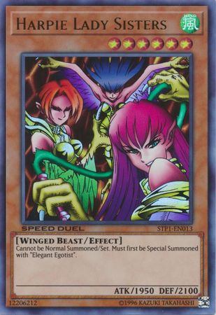 Harpie Lady Sisters - STP1-EN013 - Ultra Rare available at 401 Games Canada