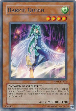 Harpie Queen - FOTB-EN020 - Rare - Unlimited available at 401 Games Canada