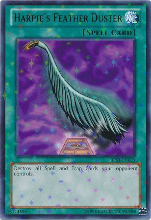 Harpie's Feather Duster - BP01-EN035 - Starfoil Rare - Unlimited available at 401 Games Canada