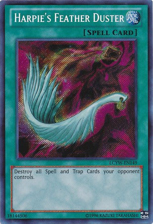 Harpie's Feather Duster - LCYW-EN149 - Secret Rare - Unlimited available at 401 Games Canada