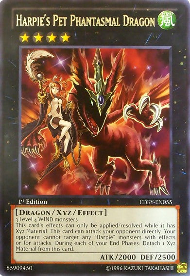 Harpie's Pet Phantasmal Dragon - LTGY-EN055 - Rare - 1st Edition available at 401 Games Canada