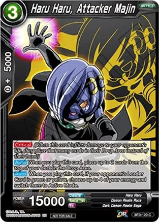 Haru Haru, Attacker Majin - BT3-120 - Common (Foil) - Event Pack Promo available at 401 Games Canada