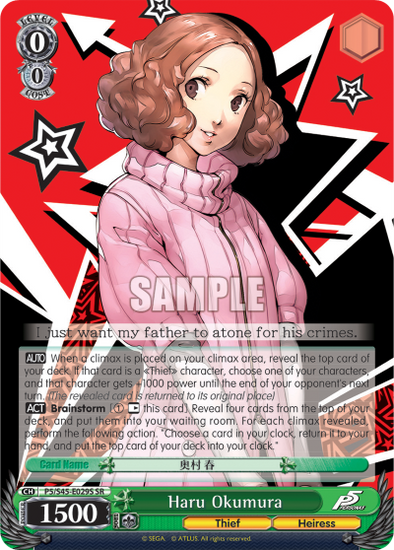 Haru Okumura - P5/S45-E029S - Super Rare available at 401 Games Canada