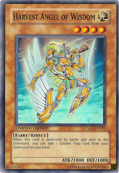 Harvest Angel of Wisdom - CSOC-ENSE1 - Super Rare - Limited Edition available at 401 Games Canada