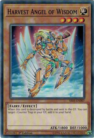 Harvest Angel of Wisdom - SR05-EN007 - Common - 1st Edition available at 401 Games Canada