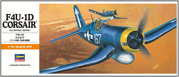 Hasegawa - F4U-1D Corsair 1/72 (A10) available at 401 Games Canada