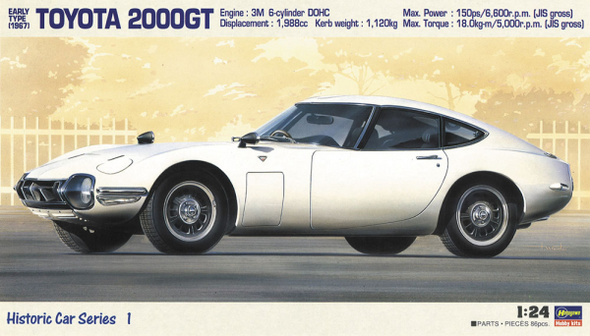 Hasegawa - [HC01] 1967 Toyota 2000GT 1/24 available at 401 Games Canada