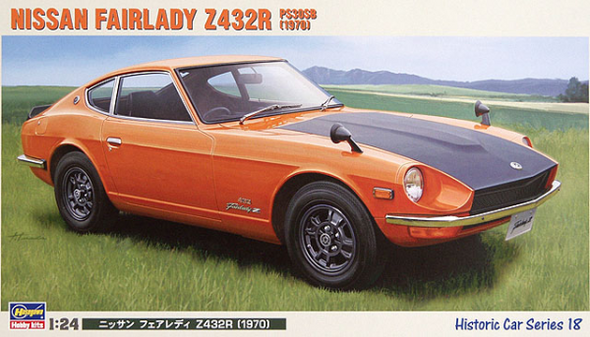 Hasegawa - [HC18] 1970 Nissan Fairlady Z432R 1/24 available at 401 Games Canada