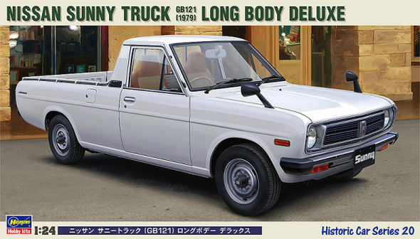 Hasegawa - [HC20] 1979 Nissan Sunny Truck Long Body Deluxe 1/24 available at 401 Games Canada