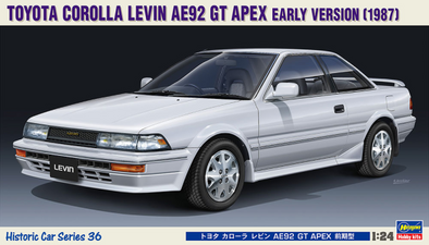 Hasegawa - [HC36] 1987 Toyota Corolla Levin AE92 GT Apex 1/24 available at 401 Games Canada