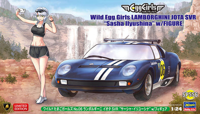 Hasegawa - Wild Egg Girls No.06 Lamborghini Jota SVR "Sasha Ilyushina" w/Figure 1/24 available at 401 Games Canada