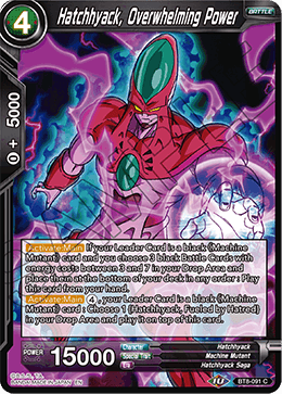 Hatchhyack, Overwhelming Power - BT8-091 - Common available at 401 Games Canada