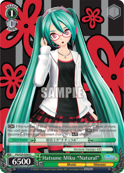 Hatsune Miku "Natural" - PD/S29-E044 - Common available at 401 Games Canada