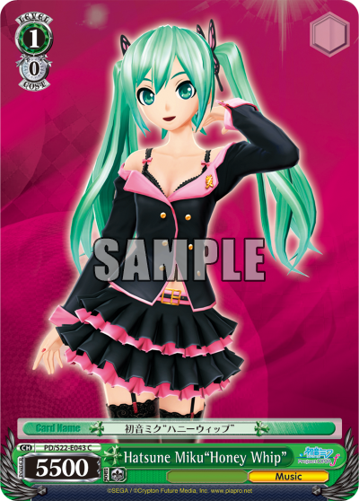 Hatsune Miku"Honey Whip" - PD/S22-E043 - Common available at 401 Games Canada