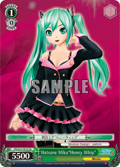 Hatsune Miku"Honey Whip" - PD/S22-TE10 - Trial Deck available at 401 Games Canada