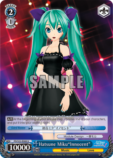 Hatsune Miku"Innocent" - PD/S22-E089 - Uncommon available at 401 Games Canada