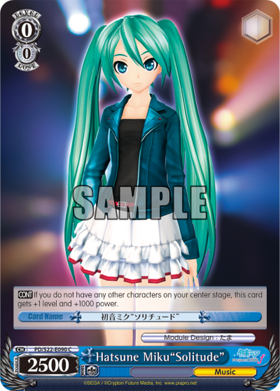 Hatsune Miku"Solitude" - PD/S22-E090 - Common available at 401 Games Canada