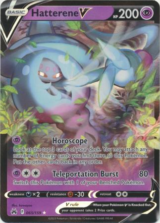 Hatterene V - 065/159 - Ultra Rare available at 401 Games Canada