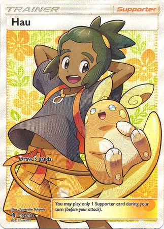 Hau - 144/145 - Full Art Ultra Rare available at 401 Games Canada