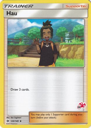 Hau (#28 Charizard Stamped) - 120/149 - Promo available at 401 Games Canada