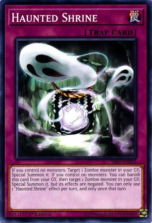 Haunted Shrine - SR07-EN035 - Common - 1st Edition available at 401 Games Canada