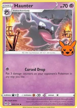 Haunter - 065/196 - Promo (Trick or Trade BOOster Bundle) available at 401 Games Canada