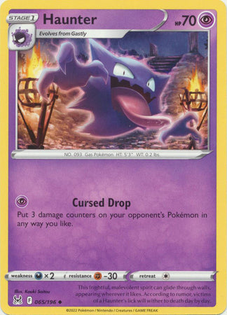 Haunter - 065/196 - Uncommon available at 401 Games Canada