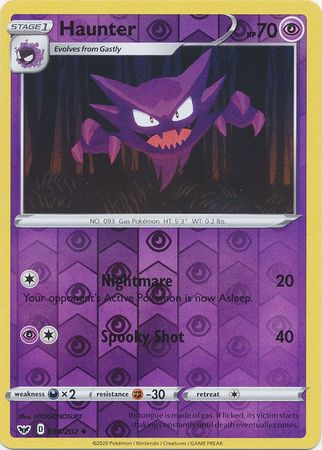 Haunter - 084/202 - Uncommon - Reverse Holo available at 401 Games Canada