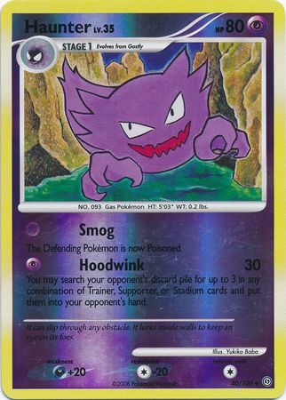 Haunter - 40/100 - Uncommon - Reverse Holo available at 401 Games Canada