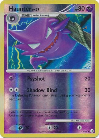 Haunter - 42/99 - Uncommon - Reverse Holo available at 401 Games Canada