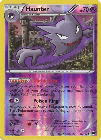 Haunter - 59/162 - Uncommon - Reverse Holo available at 401 Games Canada