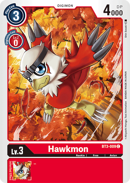 Hawkmon - BT3-009 - Common available at 401 Games Canada